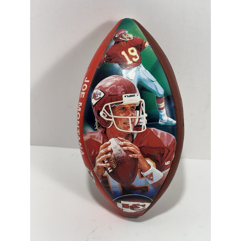 Joe Montana Sportacular‎ Art Serigraph Wilson NFL Football Kansas Chiefs Signed